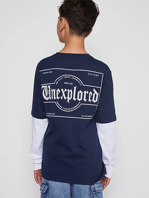 Polera Gothic Lolo Azul Familyshop