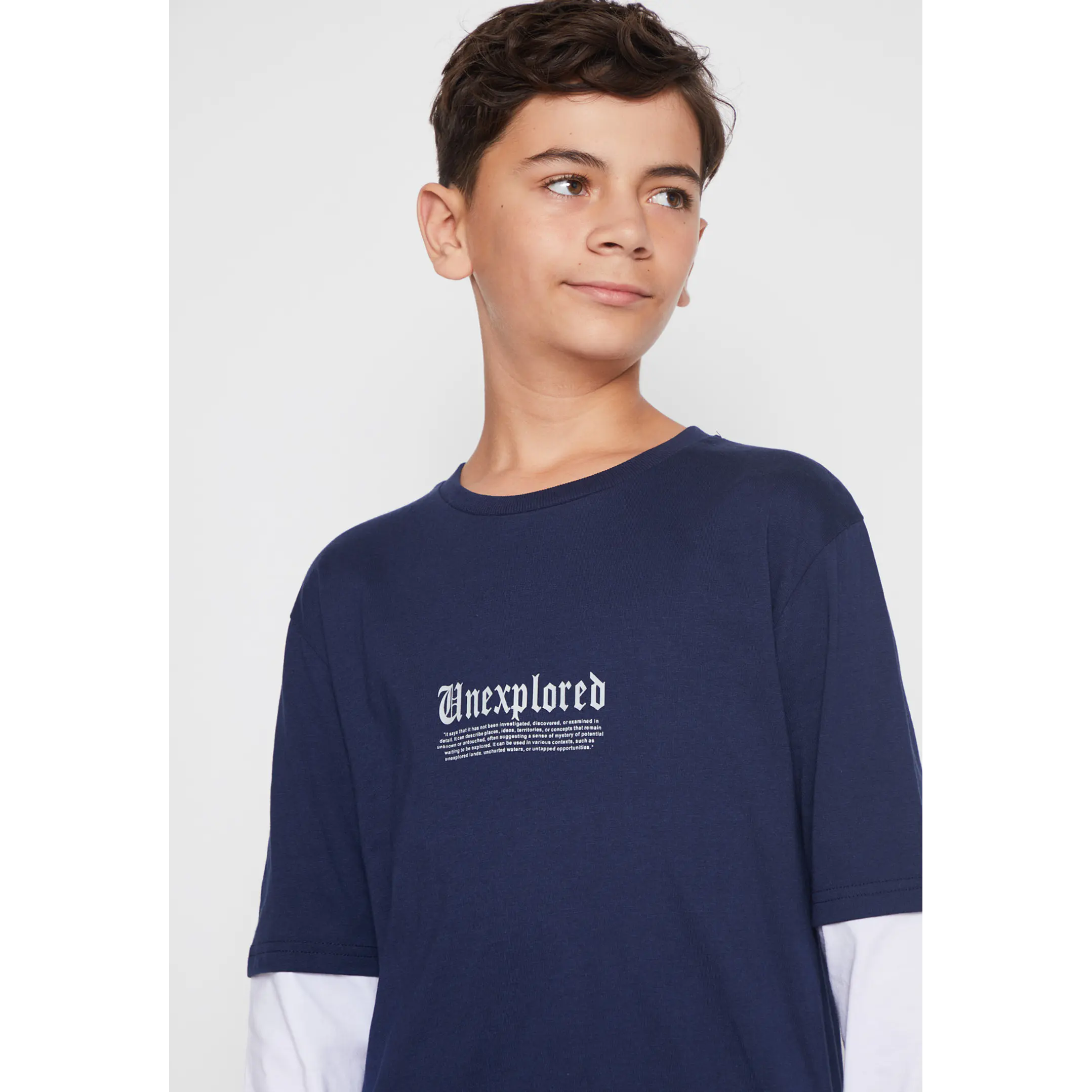 Polera Gothic Lolo Azul Familyshop 3