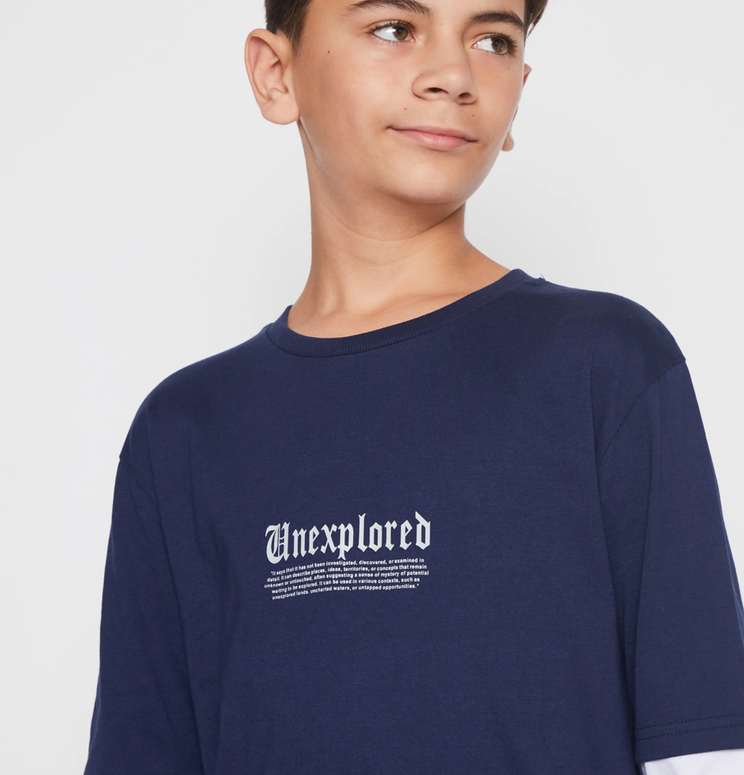 Polera Gothic Lolo Azul Familyshop 3