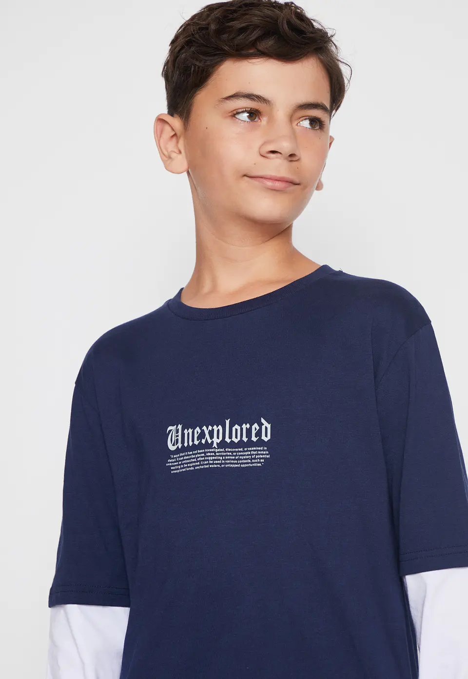 Polera Gothic Lolo Azul Familyshop 3