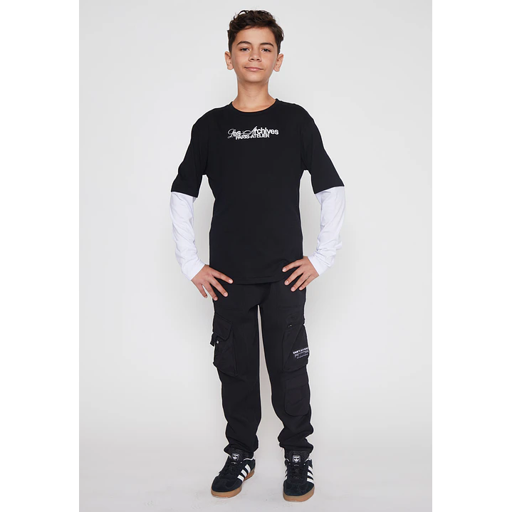 Polera Gothic Lolo Negro Familyshop 4