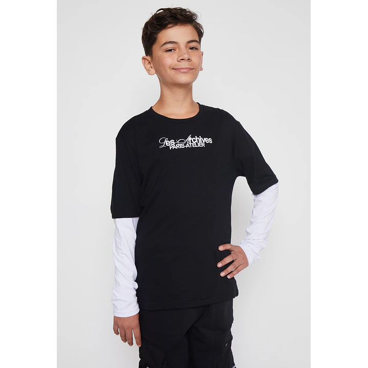 Polera Gothic Lolo Negro Familyshop 1