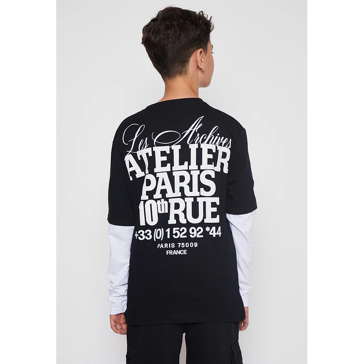 Polera Gothic Lolo Negro Familyshop 2