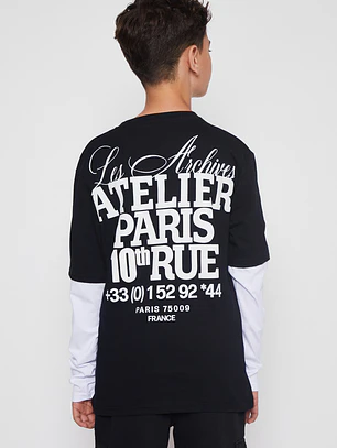 Polera Gothic Lolo Negro Familyshop