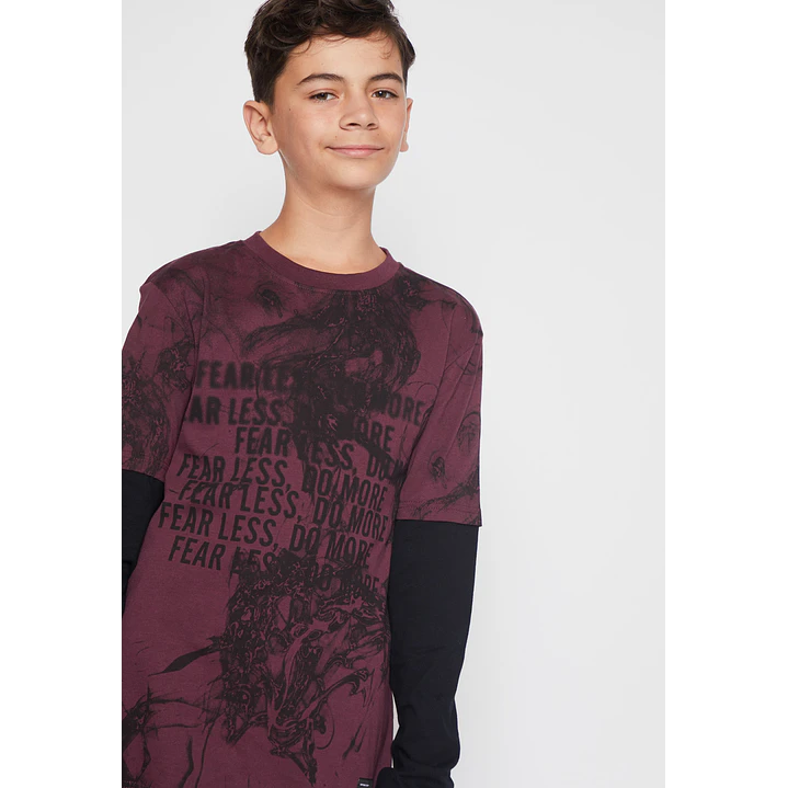 Polera Urban Lolo Burdeo Familyshop 2