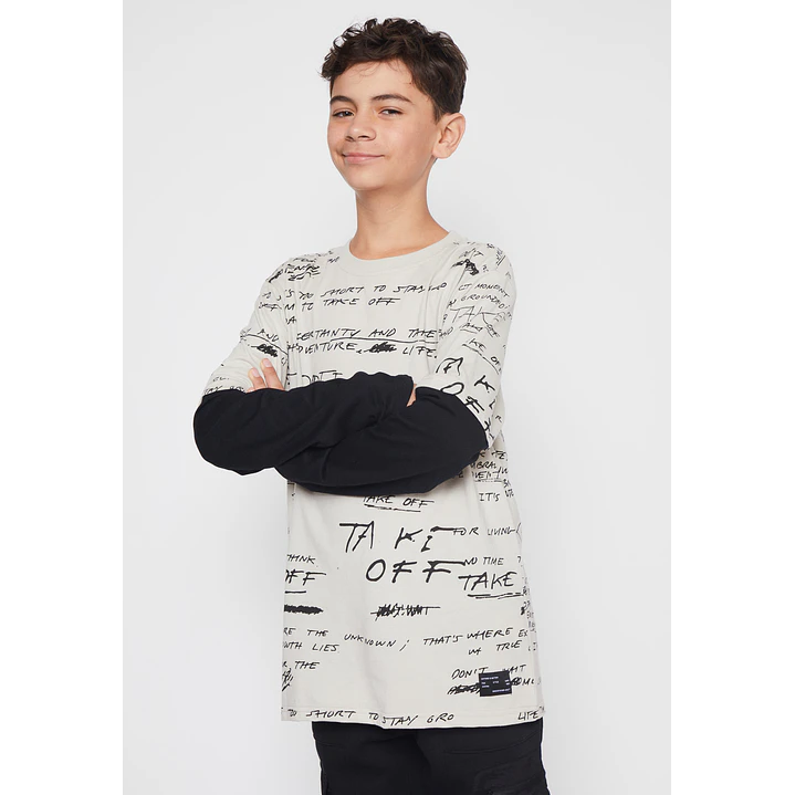 Polera Urban Lolo Beige Familyshop 1