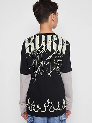 Polera Urban Lolo Negro Familyshop