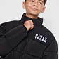 Parka Puffa Lolo Negro Familyshop - Miniatura 3