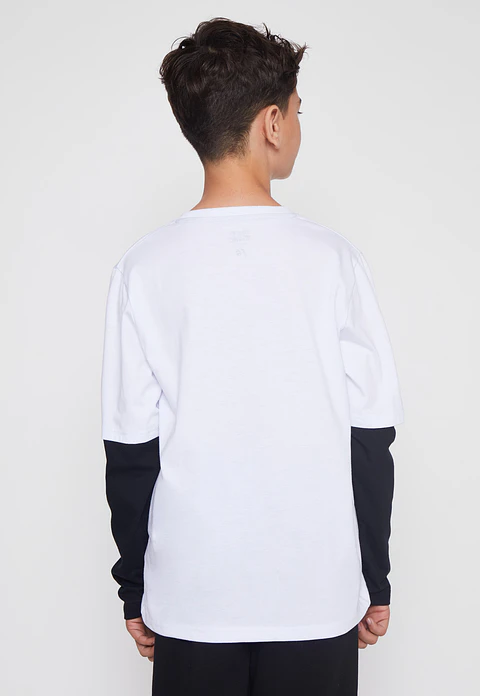 Polera Metal Lolo Blanco Familyshop