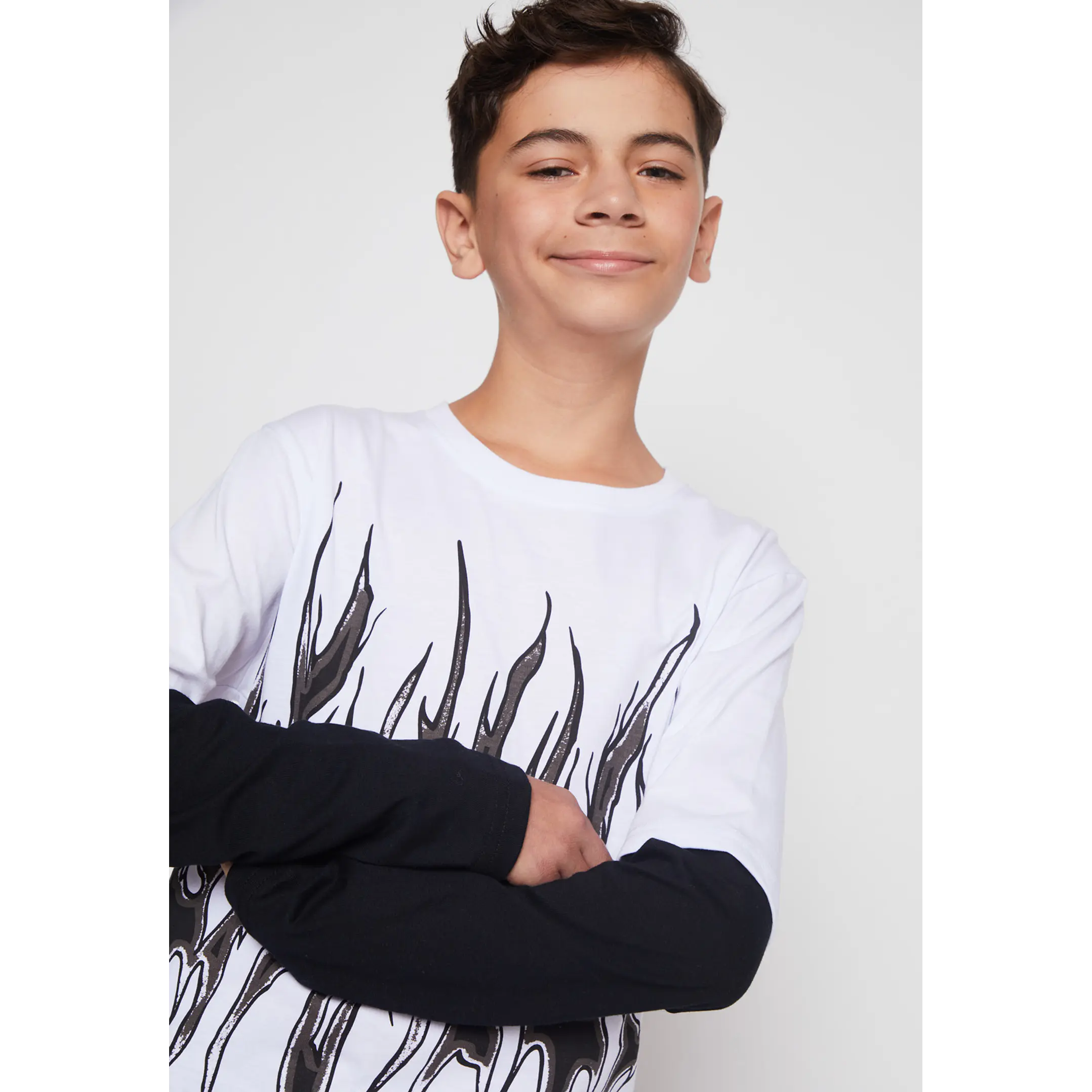 Polera Metal Lolo Blanco Familyshop 3