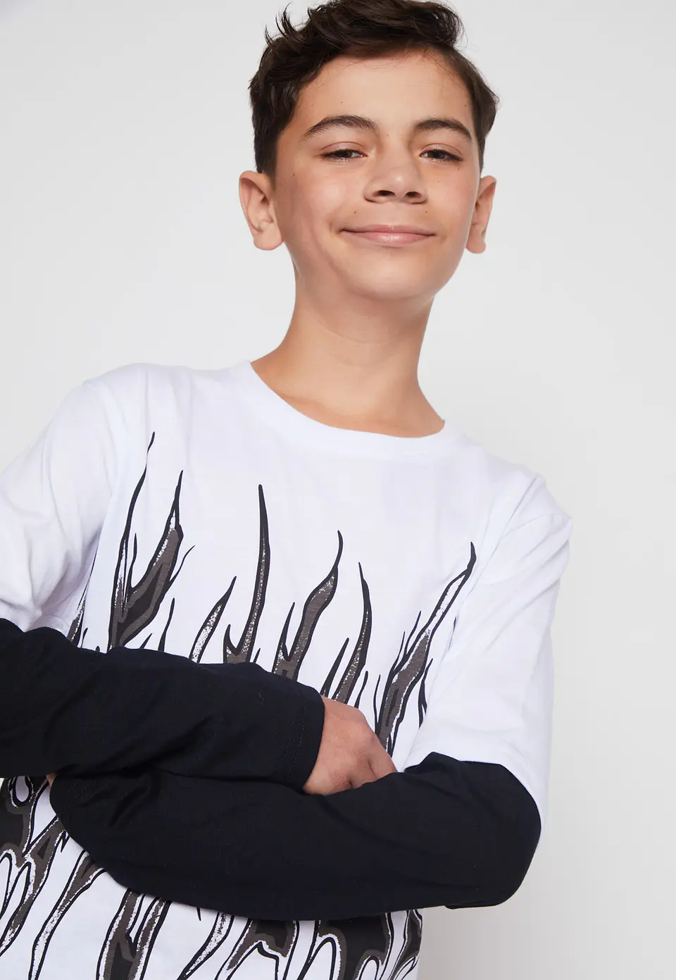 Polera Metal Lolo Blanco Familyshop 3