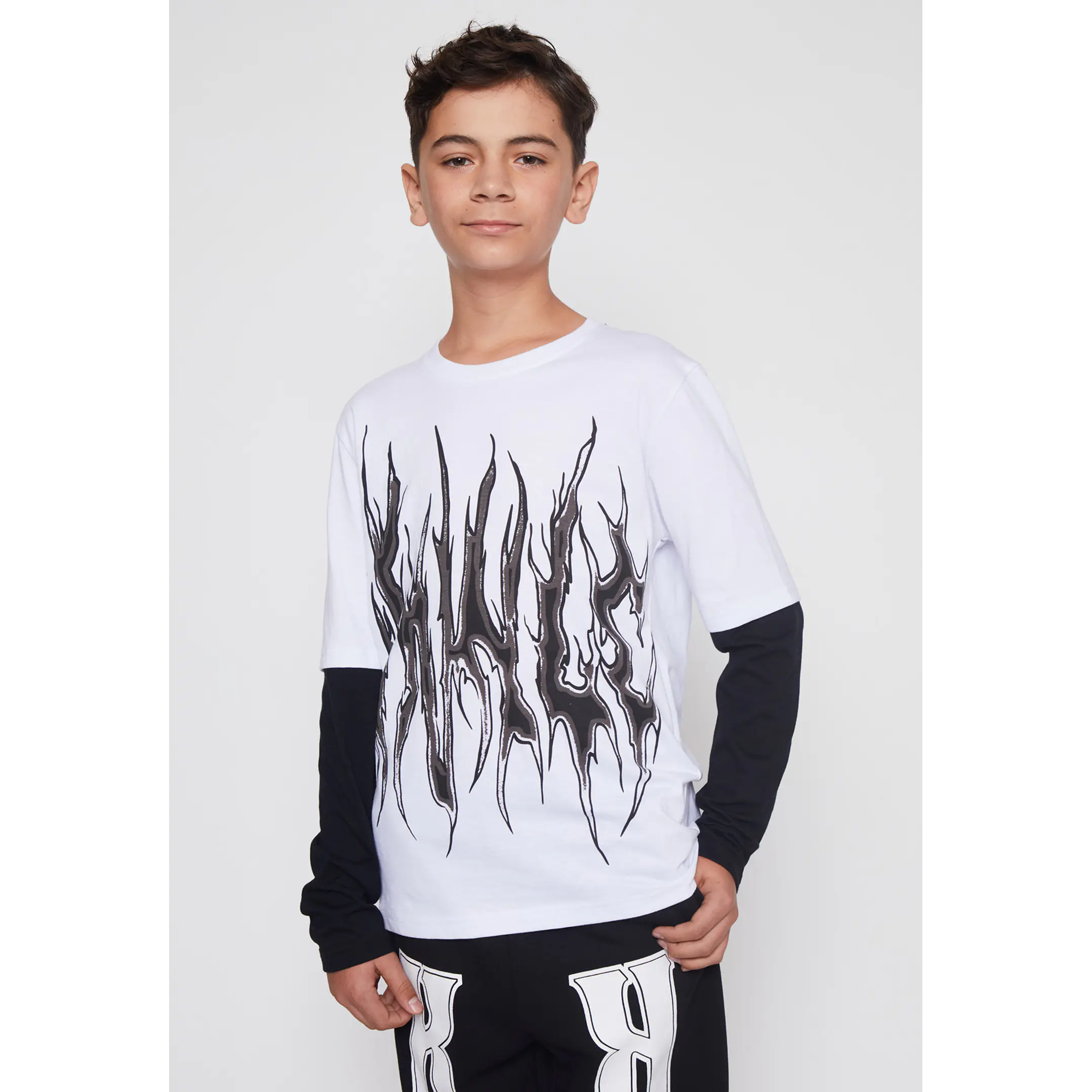 Polera Metal Lolo Blanco Familyshop 1