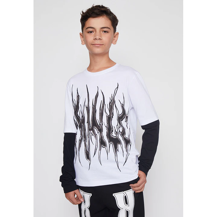 Polera Metal Lolo Blanco Familyshop 1