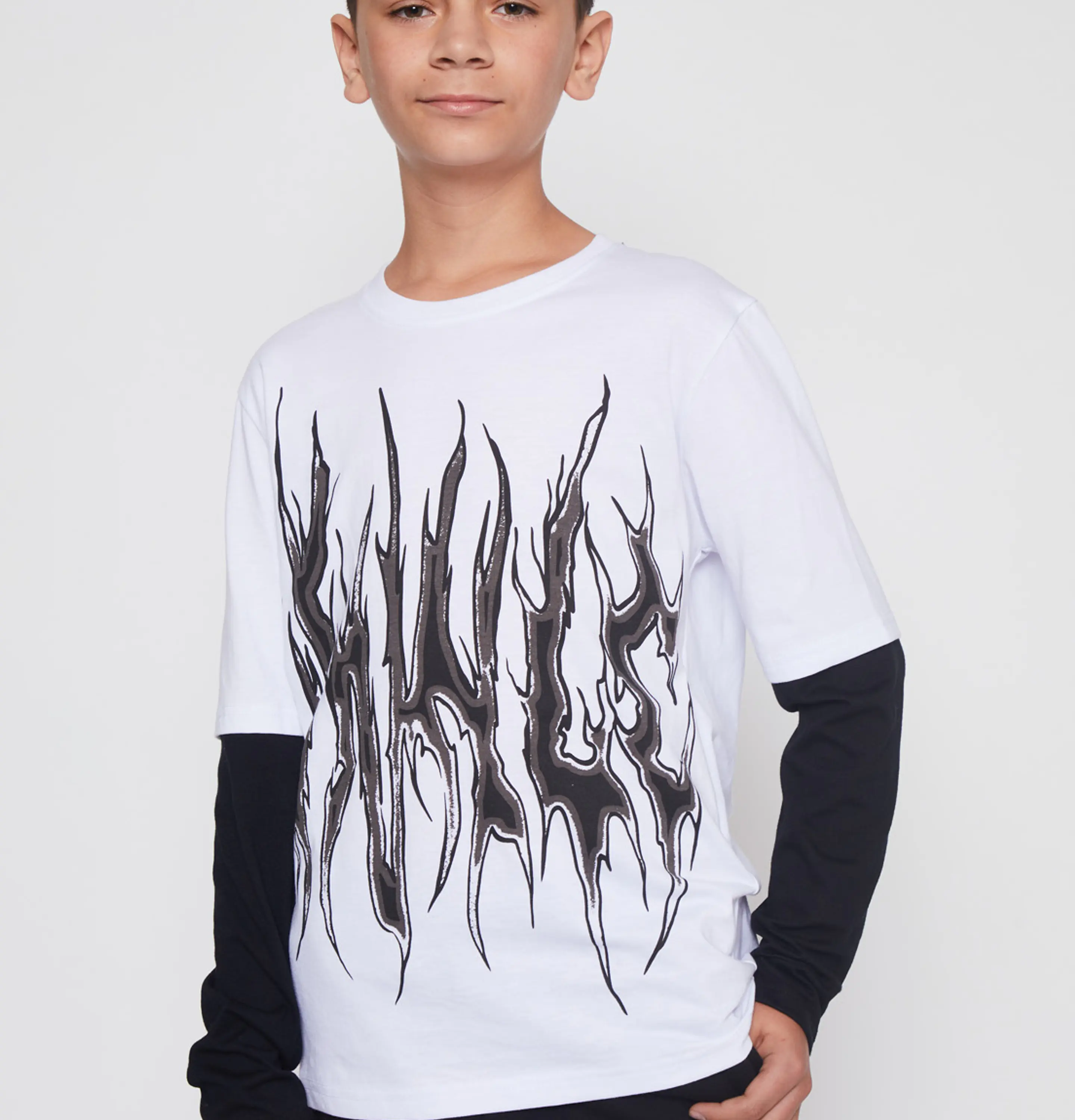 Polera Metal Lolo Blanco Familyshop 1