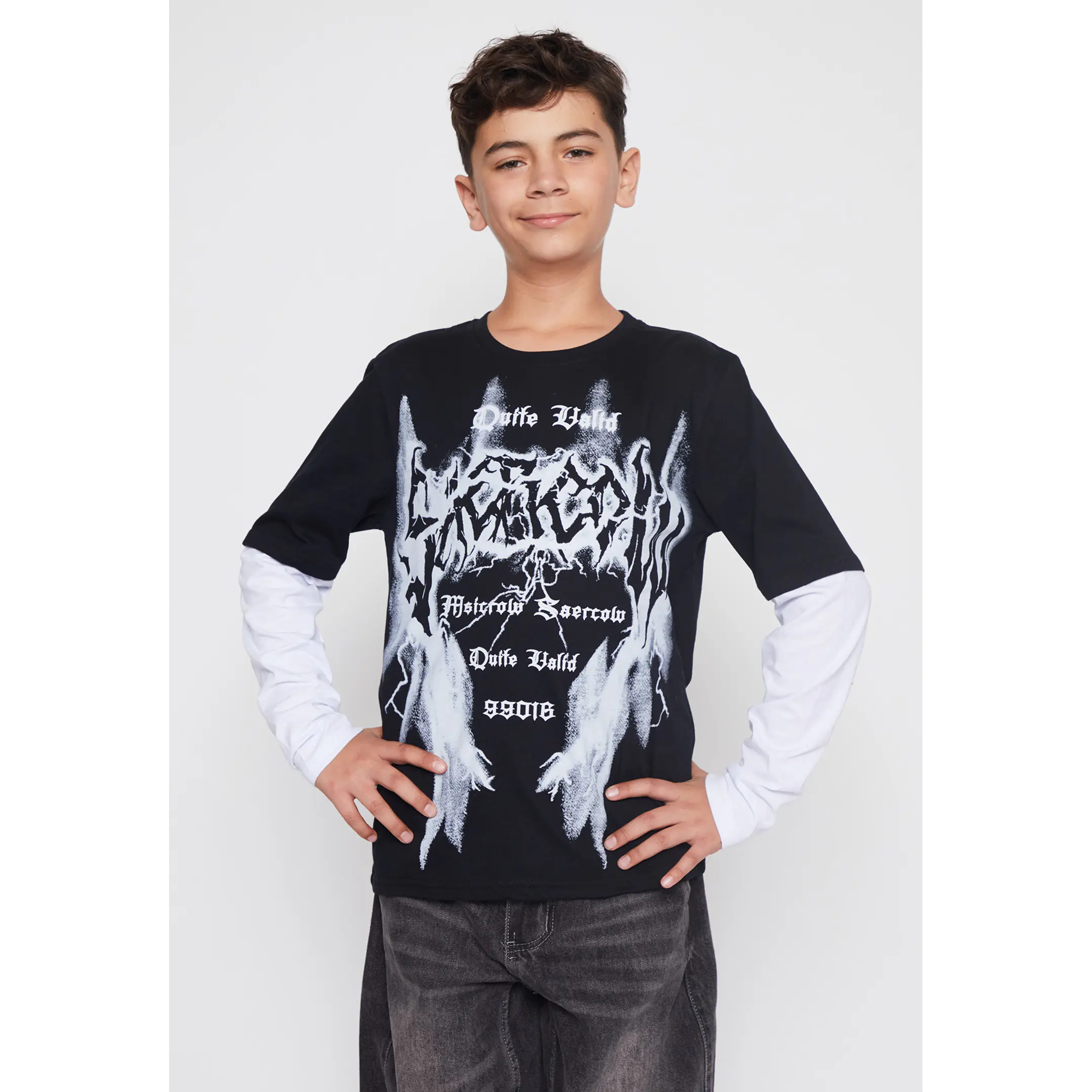 Polera Metal Lolo Negro Familyshop 1
