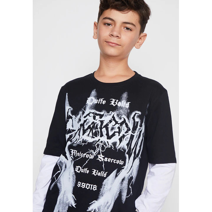 Polera Metal Lolo Negro Familyshop 3