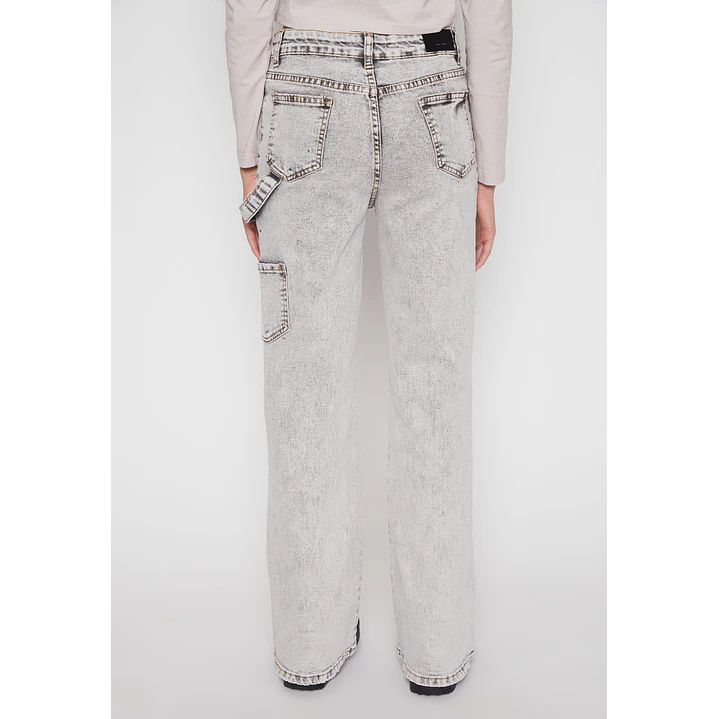 Jeans Wide Leg Carpintero Lola Gris Familyshop 2