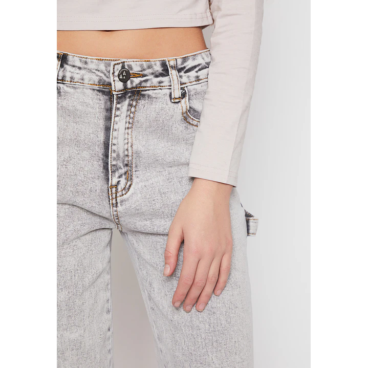 Jeans Wide Leg Carpintero Lola Gris Familyshop 3