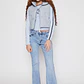 Jeans Flare Procesado Lola Azul Familyshop - Miniatura 4