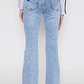 Jeans Flare Procesado Lola Azul Familyshop - Miniatura 2