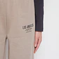 Pantalón Buzo Wide Leg College Lola Beige Familyshop - Miniatura 3