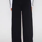 Pantalón Buzo Wide Leg College Lola Negro Familyshop - Miniatura 3