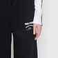 Pantalón Buzo Wide Leg College Lola Negro Familyshop - Miniatura 4