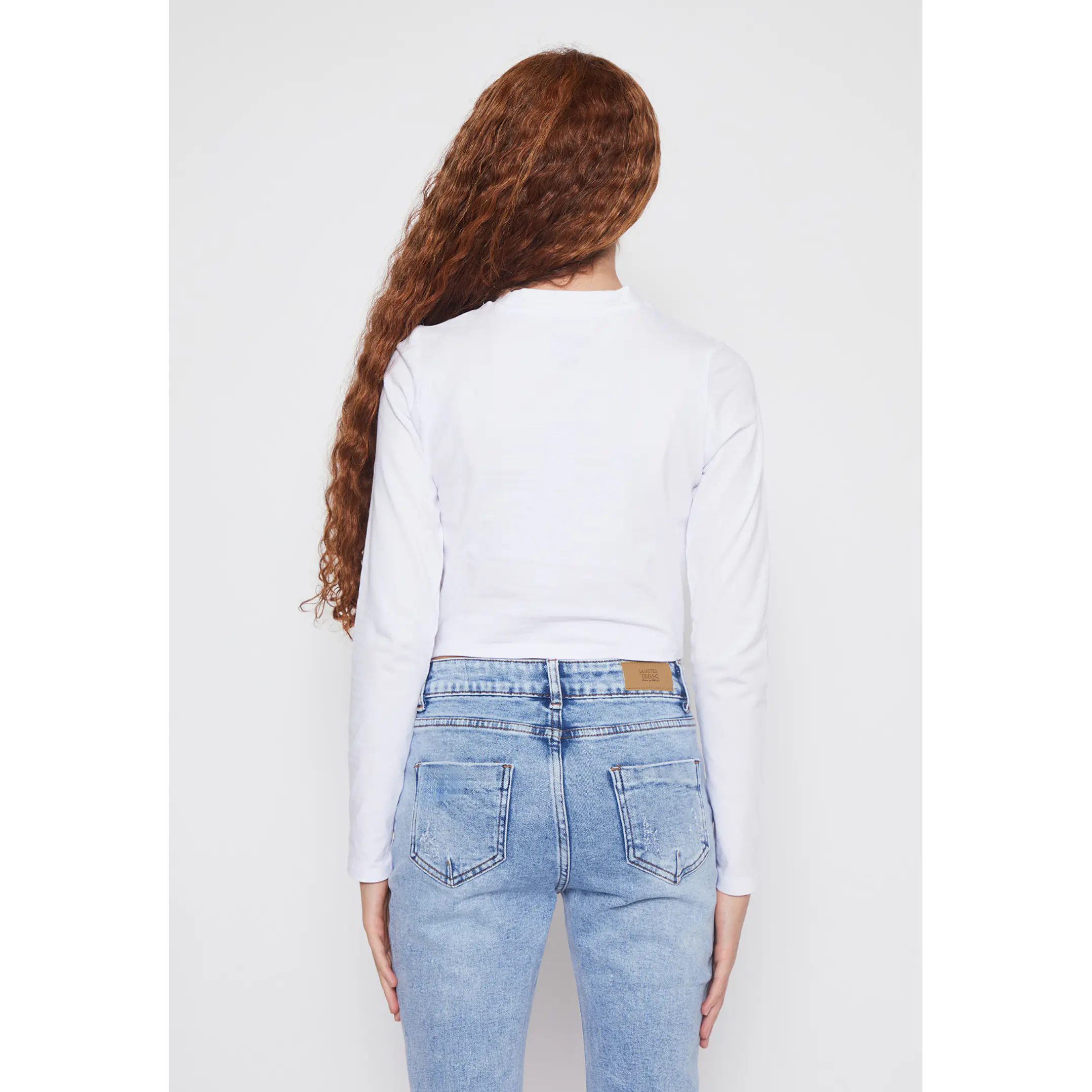 Polera Asimétrico Lola Blanco Familyshop 2