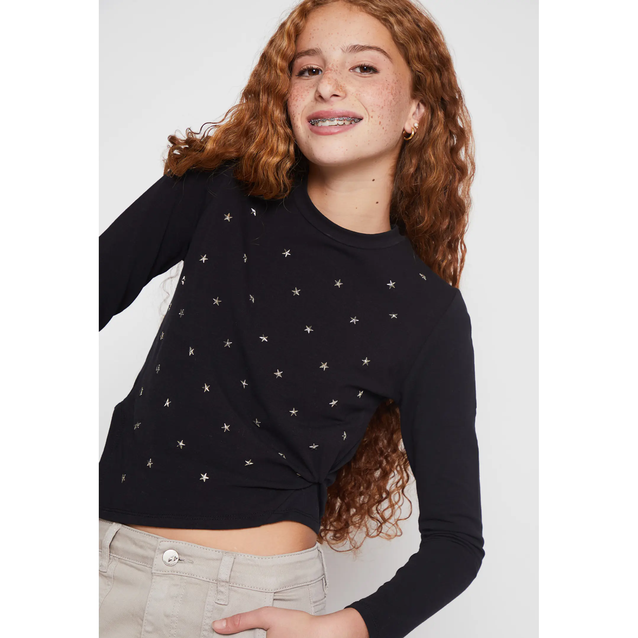 Polera Asimétrico Lola Negro Familyshop 3