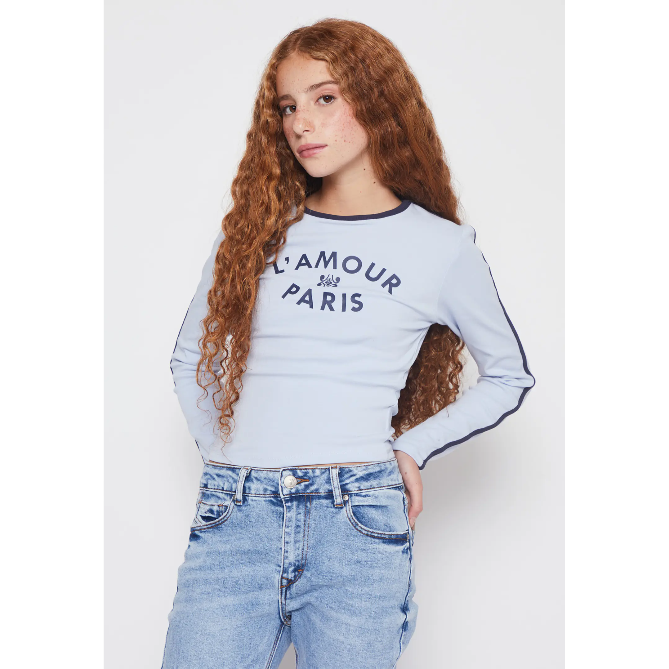 Polera Sport Lola Celeste Familyshop 1