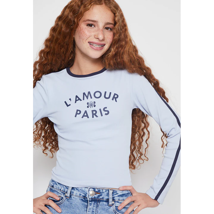 Polera Sport Lola Celeste Familyshop 3