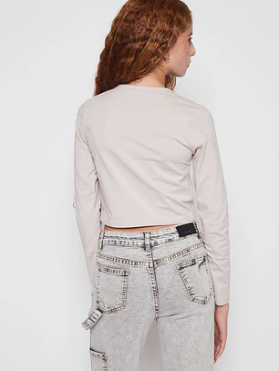 Polera Soft Lola Beige Familyshop