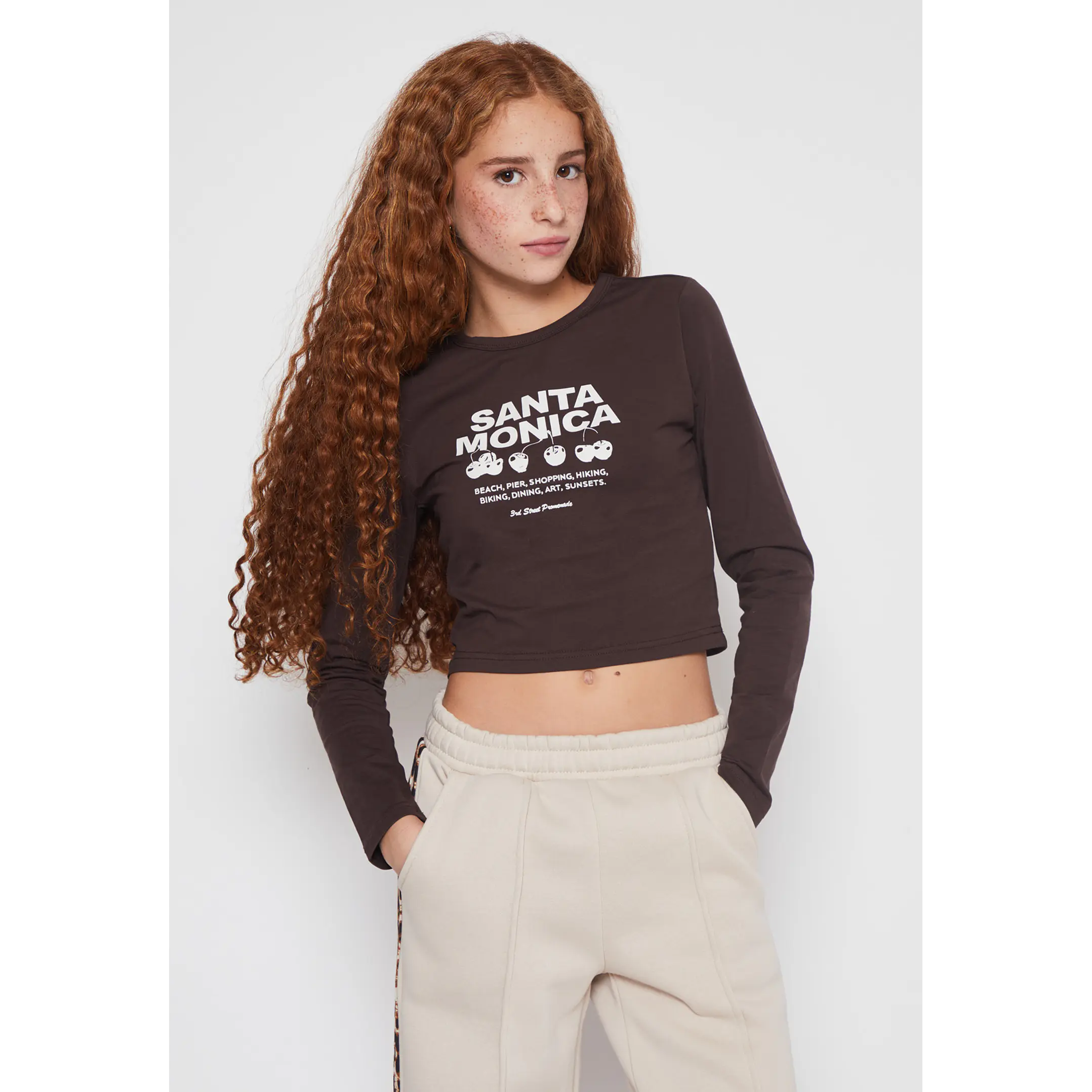 Polera Soft Lola Café Familyshop 1