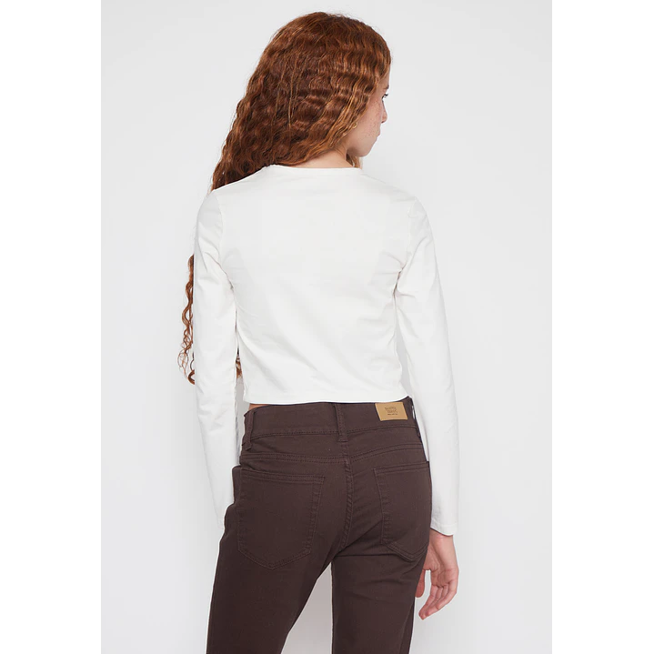 Polera Soft Lola Blanco Familyshop 2