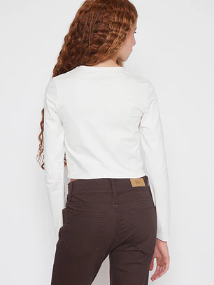 Polera Soft Lola Blanco Familyshop