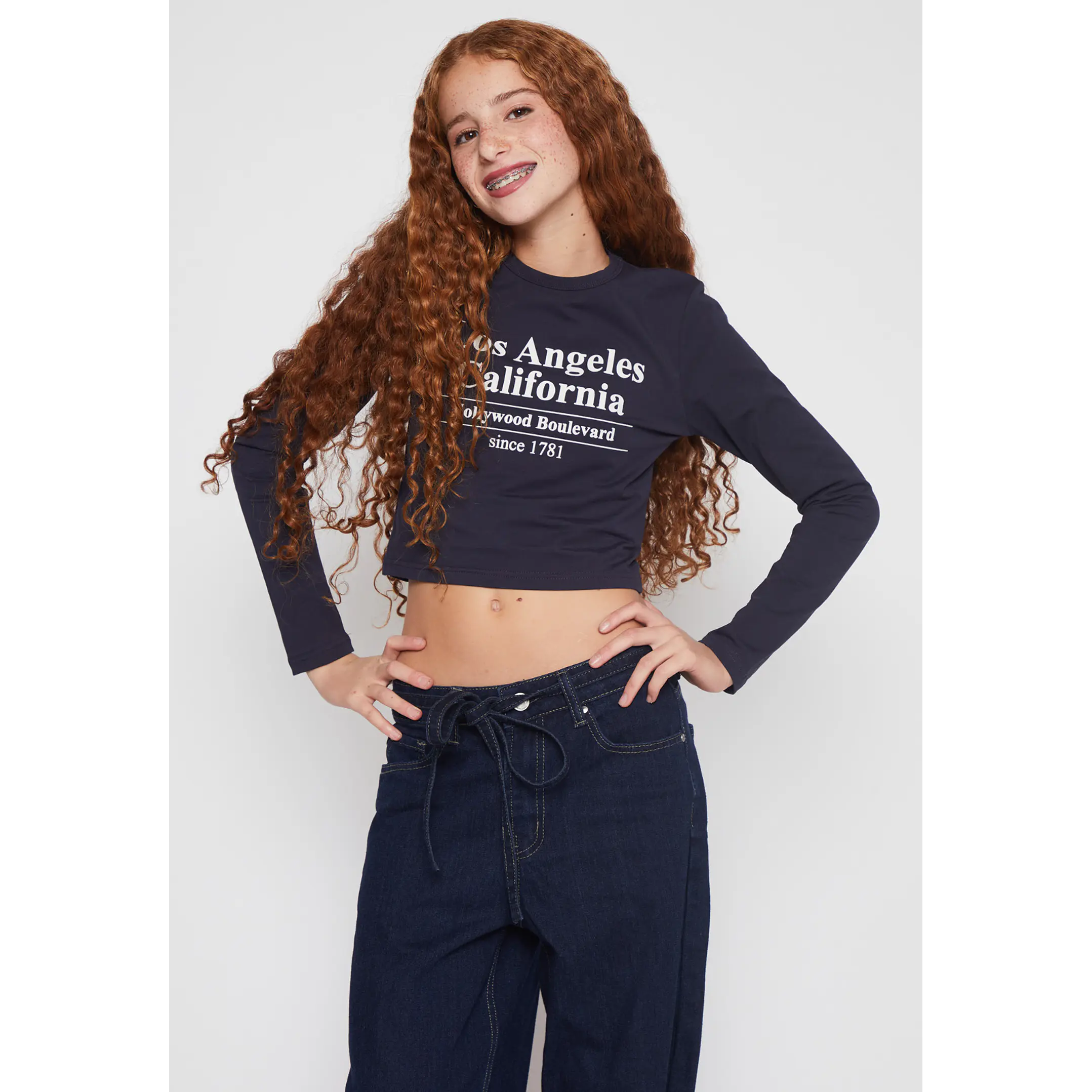 Polera Soft Lola Azul Familyshop 1