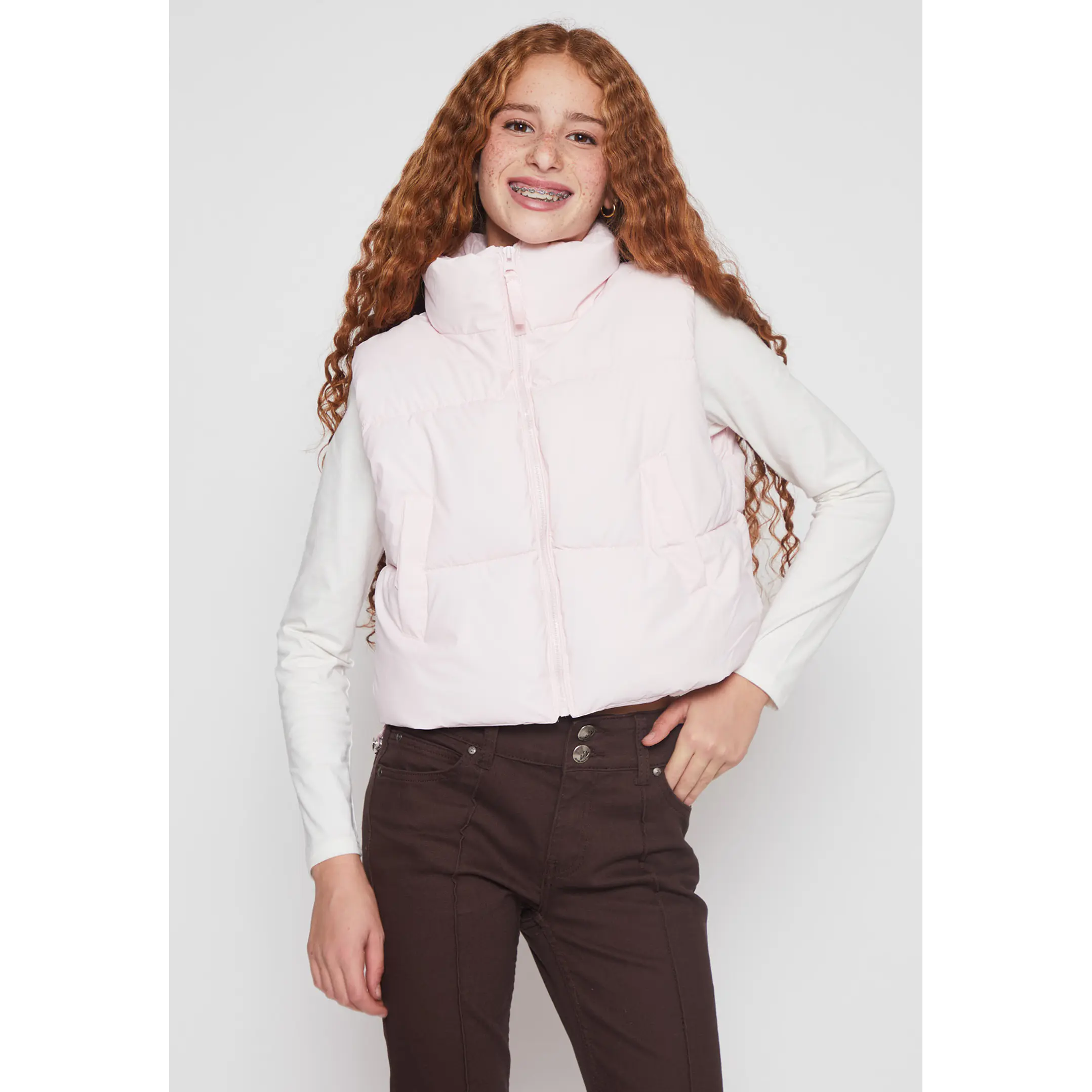 Parka Engomado Lola Rosado Familyshop 1