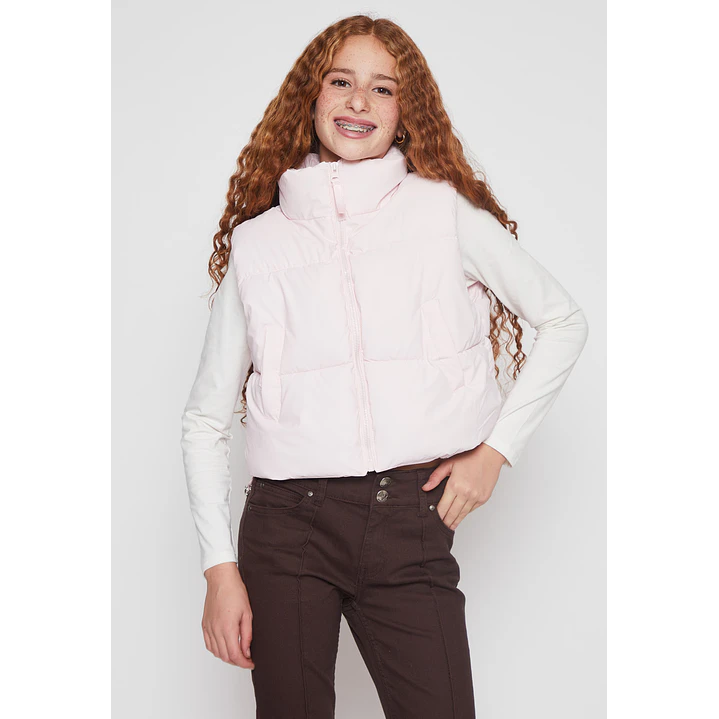 Parka Engomado Lola Rosado Familyshop 1