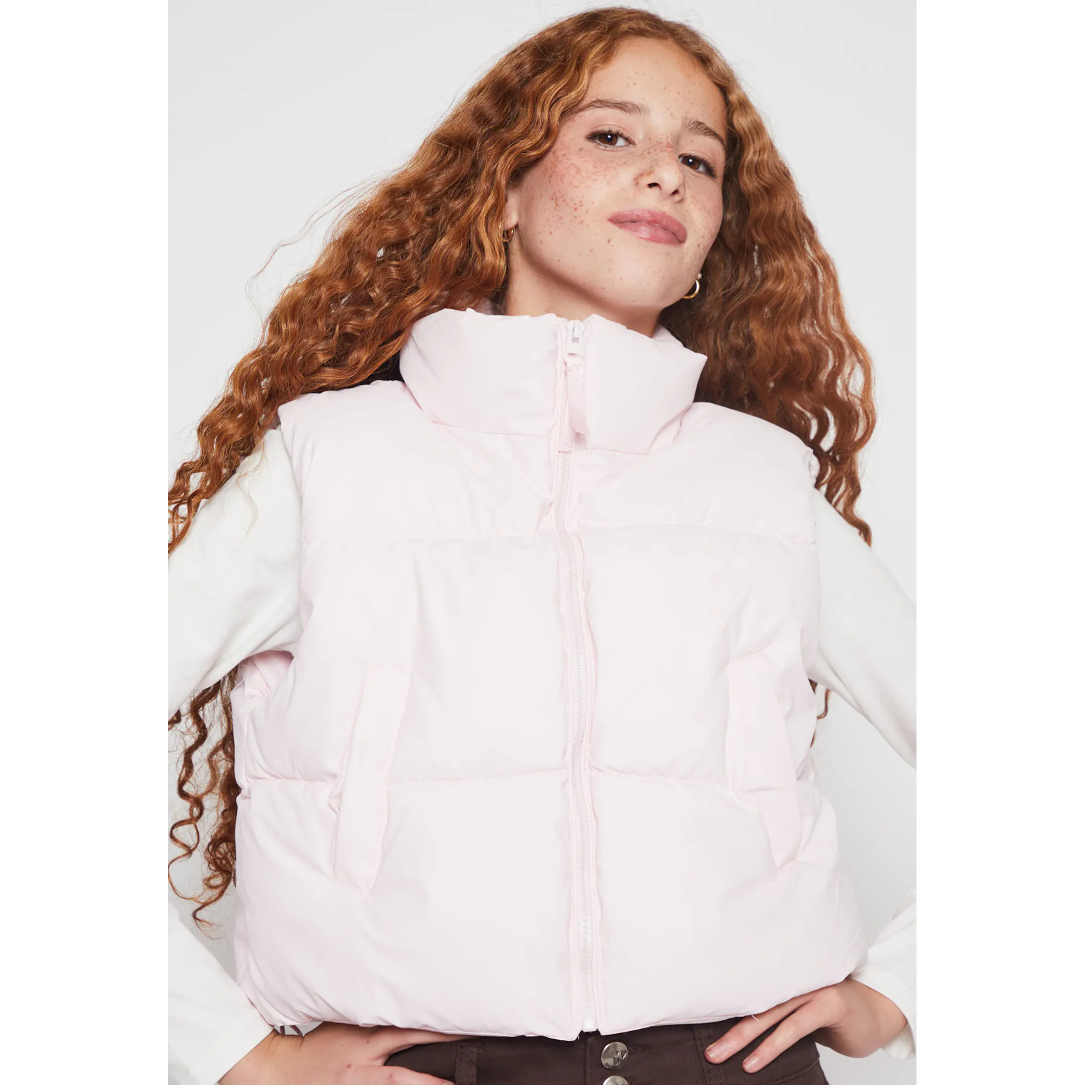 Parka Engomado Lola Rosado Familyshop 3