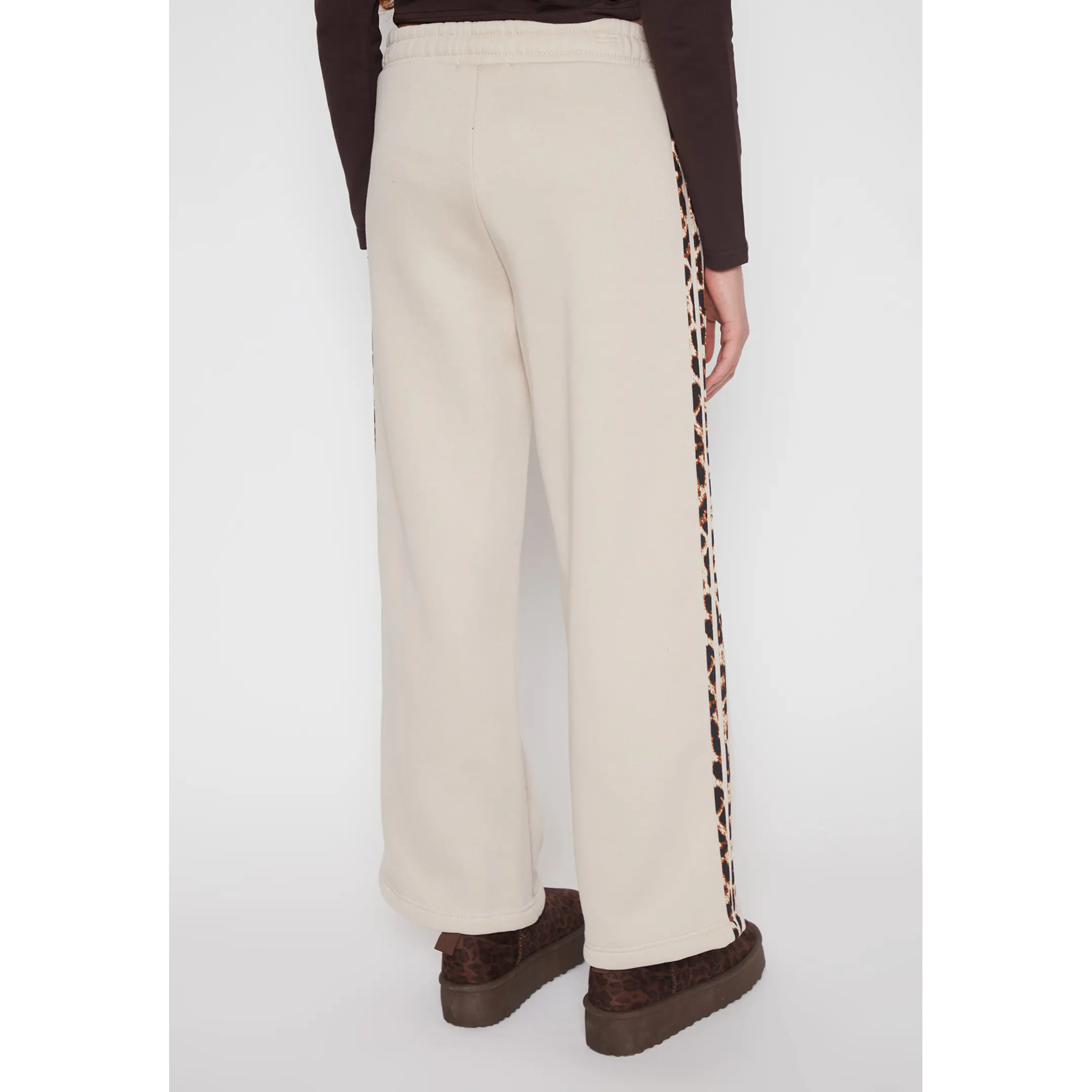 Pantalón Buzo Wide Leg Lola Beige Familyshop 2
