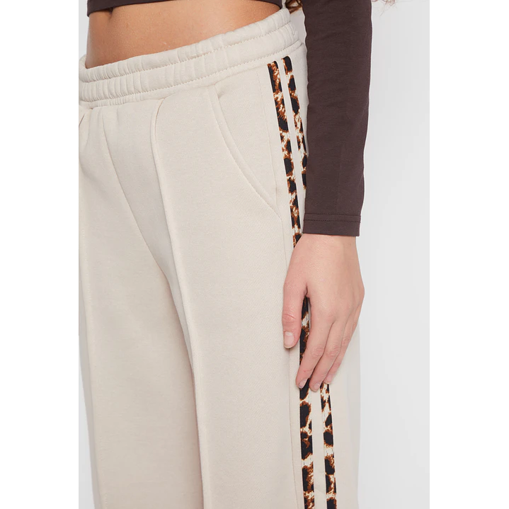 Pantalón Buzo Wide Leg Lola Beige Familyshop 3