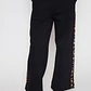 Pantalón Buzo Wide Leg Leopard Lola Negro Familyshop - Miniatura 1