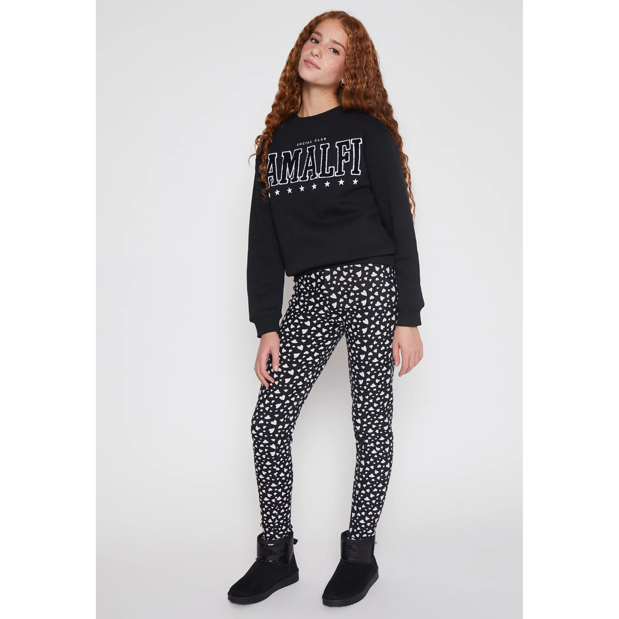 Polerón Varsity Lola Negro Familyshop 4