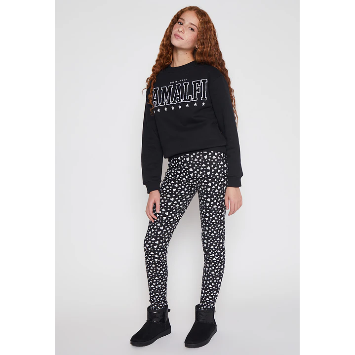 Polerón Varsity Lola Negro Familyshop 4