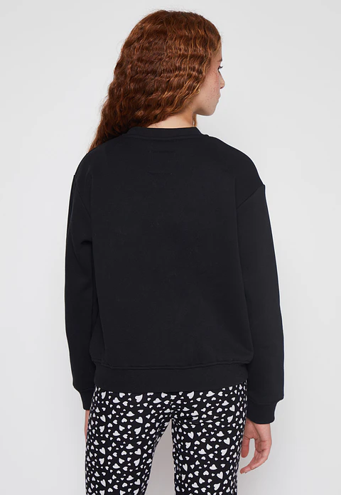 Polerón Varsity Lola Negro Familyshop