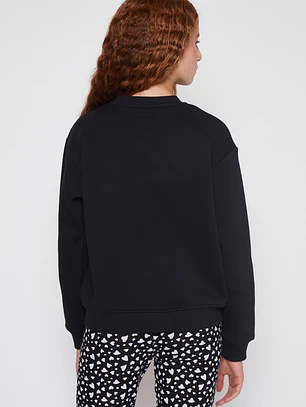 Polerón Varsity Lola Negro Familyshop