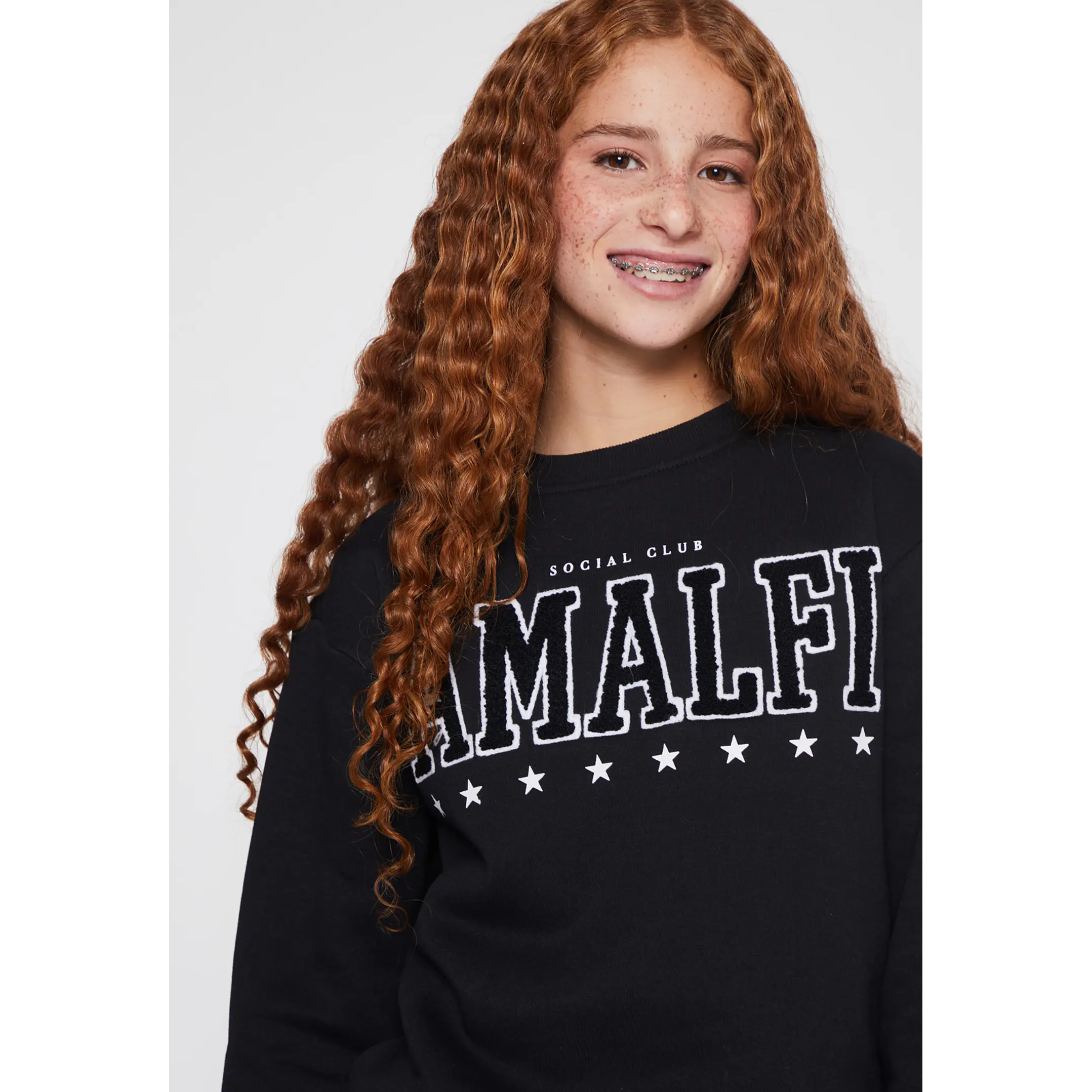 Polerón Varsity Lola Negro Familyshop 3