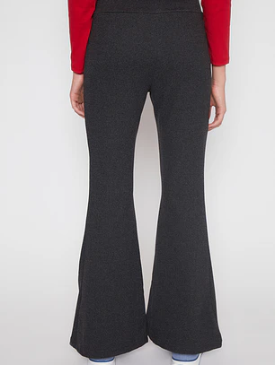 Calza Flare Alto Lola Negro Familyshop