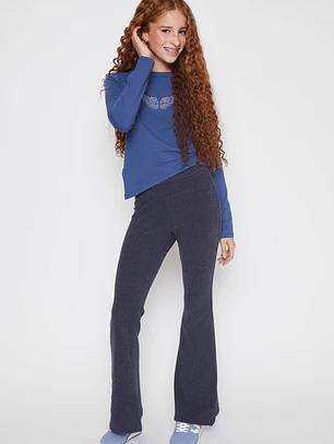 Calza Flare Lola Azul Familyshop