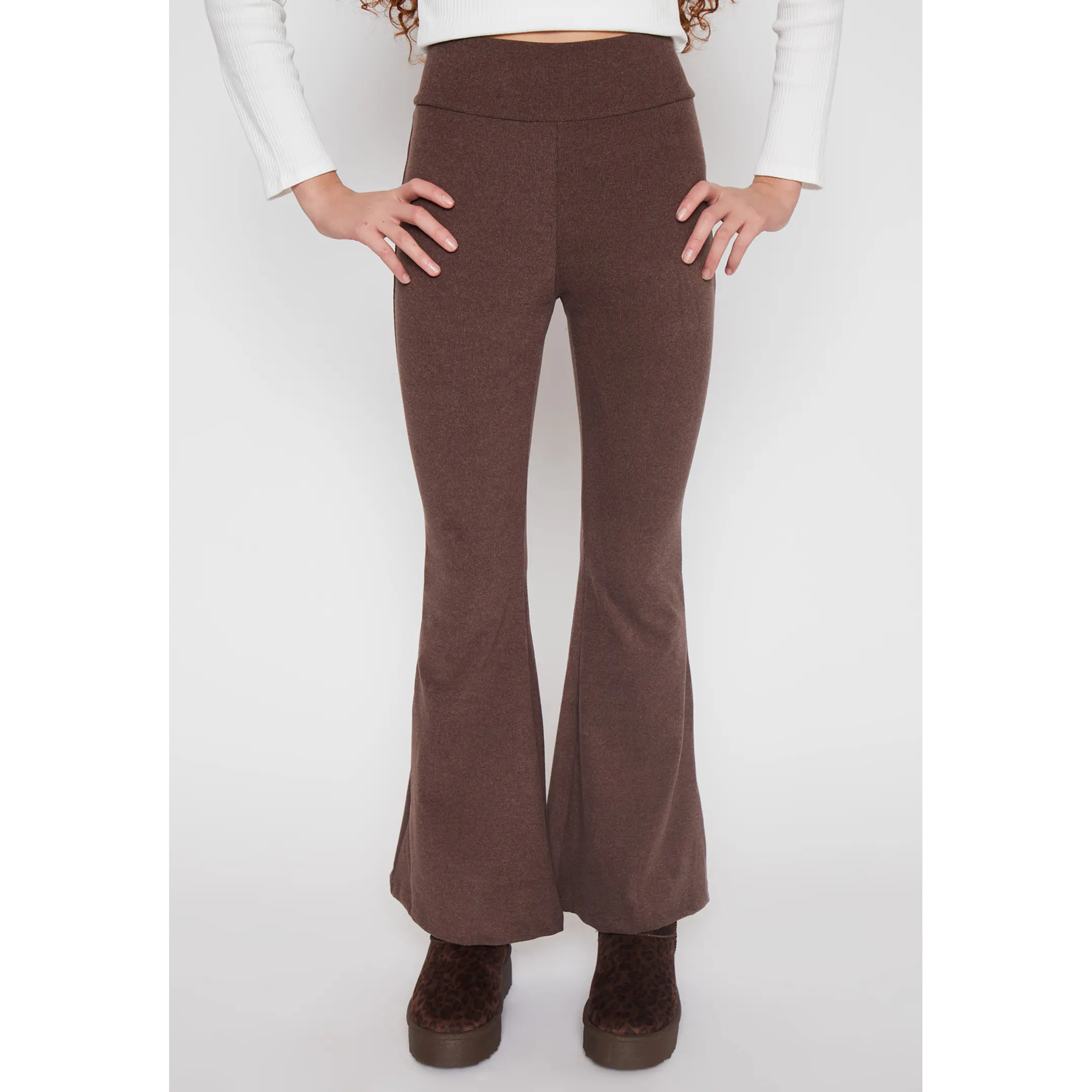 Calza Flare Lola Café Familyshop 1
